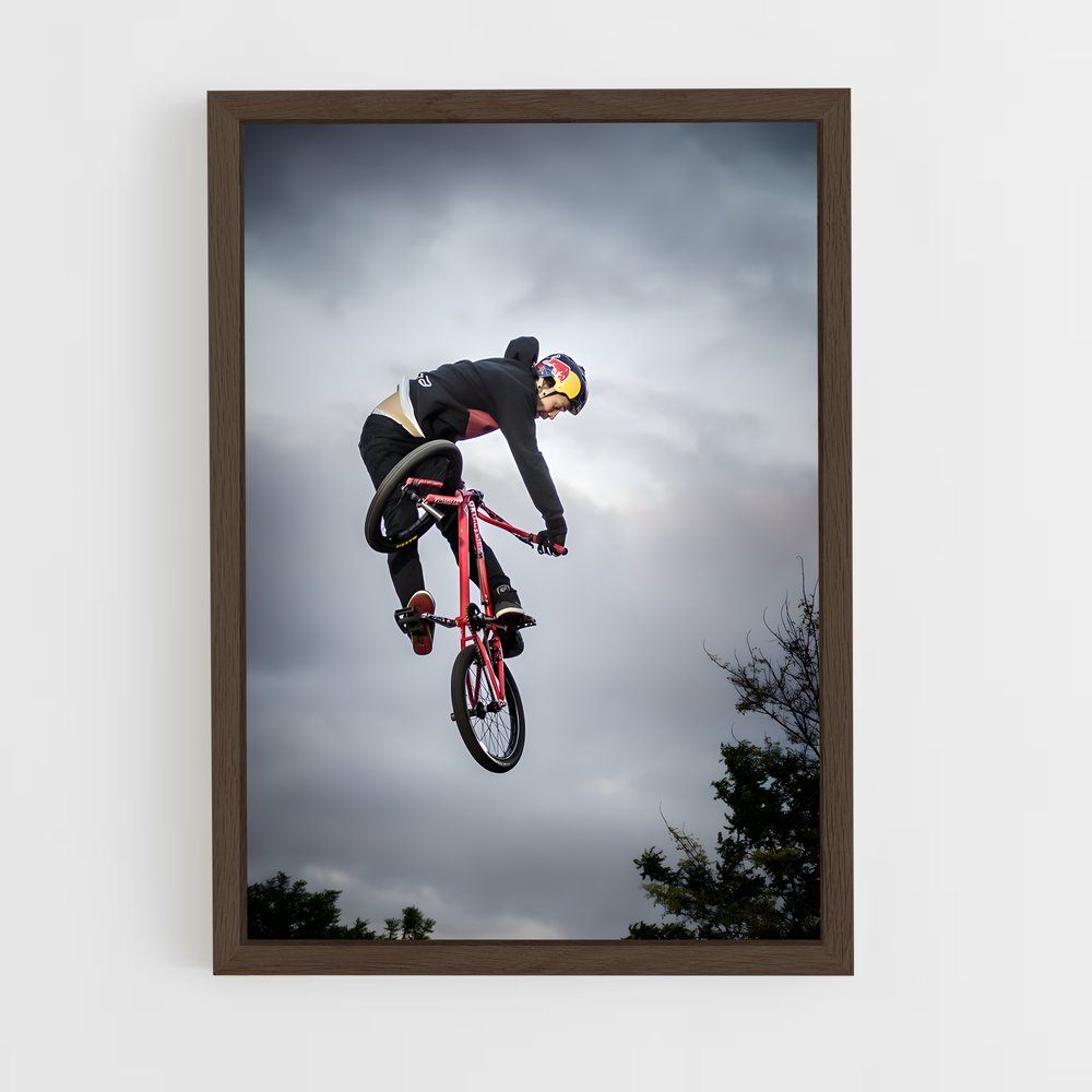 Poster Trickster на байке – affiche BMX (vue 5)